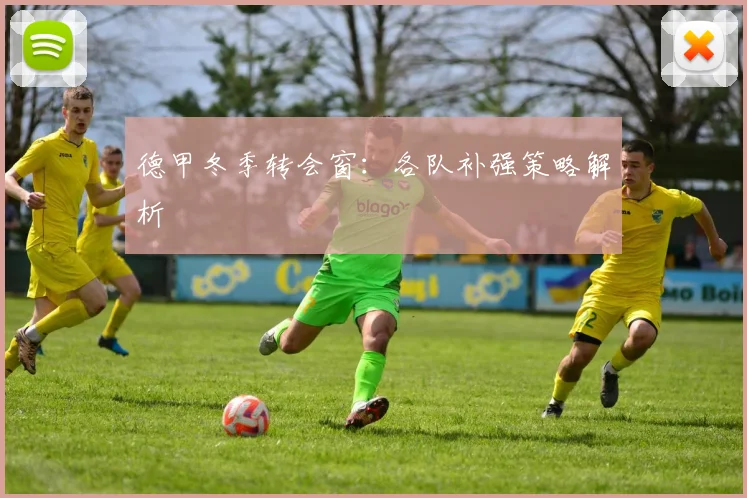 德甲冬季转会窗:各队补强策略解析